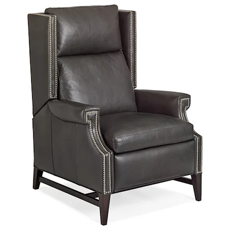 Marcus Push Back Recliner with Nailheads